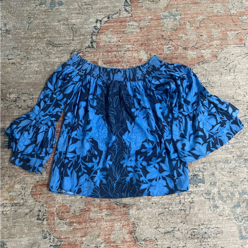 Lilly Pulitzer Kaori Off The Shoulder Top